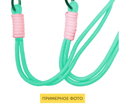 Чохол TPU CrossBody with straps для Apple iPhone 13 (6.1") Transparent Чохол TPU CrossBody with straps для Apple iPhone 13 (6.1") Transparent