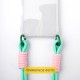 Чохол TPU CrossBody with straps для Apple iPhone 13 (6.1") Transparent