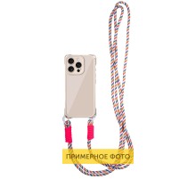 Чохол TPU CrossBody with straps для Apple iPhone 15 (6.1") Antique White