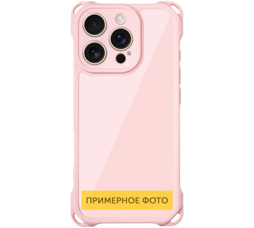 Чохол TPU CrossBody with straps для Apple iPhone 16 (6.1") Pink Чохол TPU CrossBody with straps для Apple iPhone 16 (6.1") Pink