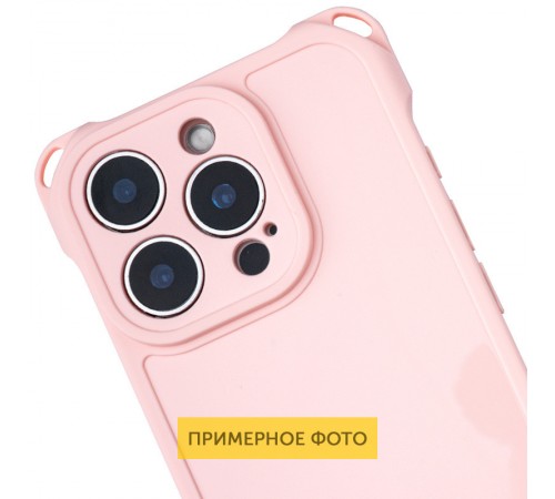 Чохол TPU CrossBody with straps для Apple iPhone 16 (6.1") Pink Чохол TPU CrossBody with straps для Apple iPhone 16 (6.1") Pink