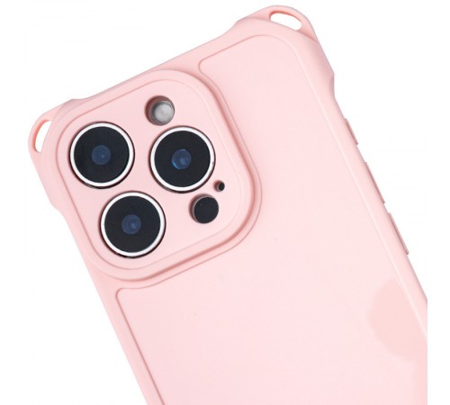 Чохол TPU CrossBody with straps для Apple iPhone 16 Pro Max (6.9") Pink Чохол TPU CrossBody with straps для Apple iPhone 16 Pro Max (6.9") Pink