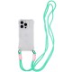 Чохол TPU CrossBody with straps для Apple iPhone 16 Pro Max (6.9") Transparent