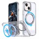 Чохол TPU+PC Empire with MagSafe and Ring для Apple iPhone 13 / 14 (6.1") Clear