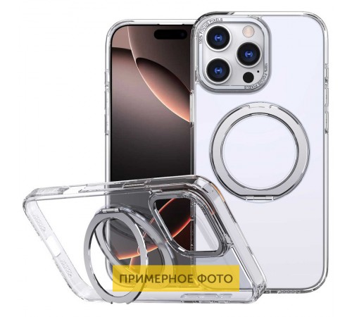 Чохол TPU+PC Empire with MagSafe and Ring для Apple iPhone 16 Plus (6.7") Clear Чохол TPU+PC Empire with MagSafe and Ring для Apple iPhone 16 Plus (6.7") Clear