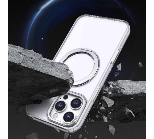 Чохол TPU+PC Empire with MagSafe and Ring для Apple iPhone 16 Pro (6.3") Clear Чохол TPU+PC Empire with MagSafe and Ring для Apple iPhone 16 Pro (6.3") Clear