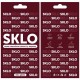 Захисне скло SKLO 3D для TECNO Spark 30 Pro (KL7) Чорний