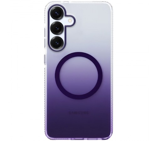 Чохол TPU+PC Phantom with MagSafe для Samsung Galaxy S25+ Purple Чохол TPU+PC Phantom with MagSafe для Samsung Galaxy S25+ Purple