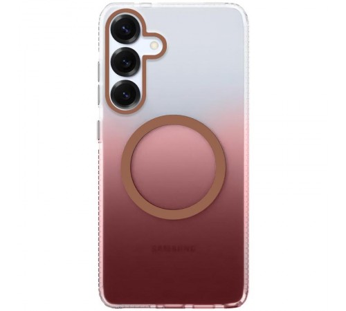 Чохол TPU+PC Phantom with MagSafe для Samsung Galaxy S25+ Rose Gold Чохол TPU+PC Phantom with MagSafe для Samsung Galaxy S25+ Rose Gold