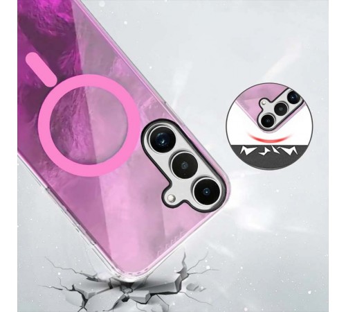 Чохол TPU Shiny Mountain (MagFit) для Samsung Galaxy S23 FE Pink Чохол TPU Shiny Mountain (MagFit) для Samsung Galaxy S23 FE Pink