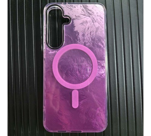 Чохол TPU Shiny Mountain (MagFit) для Samsung Galaxy S23 FE Pink Чохол TPU Shiny Mountain (MagFit) для Samsung Galaxy S23 FE Pink