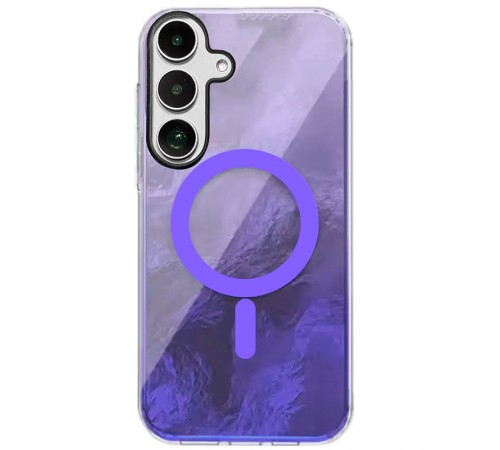 Чохол TPU Shiny Mountain (MagFit) для Samsung Galaxy S23 FE Purple Чохол TPU Shiny Mountain (MagFit) для Samsung Galaxy S23 FE Purple