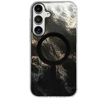 Чохол TPU Shiny Mountain (MagFit) для Samsung Galaxy S24 FE Black