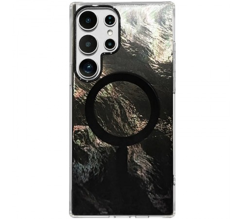 Чохол TPU Shiny Mountain (MagFit) для Samsung Galaxy S24 Ultra Black Чохол TPU Shiny Mountain (MagFit) для Samsung Galaxy S24 Ultra Black