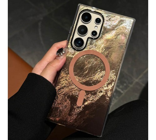 Чохол TPU Shiny Mountain (MagFit) для Samsung Galaxy S24 Ultra Chocolate Чохол TPU Shiny Mountain (MagFit) для Samsung Galaxy S24 Ultra Chocolate