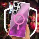 Чохол TPU Shiny Mountain (MagFit) для Samsung Galaxy S24 Ultra Pink