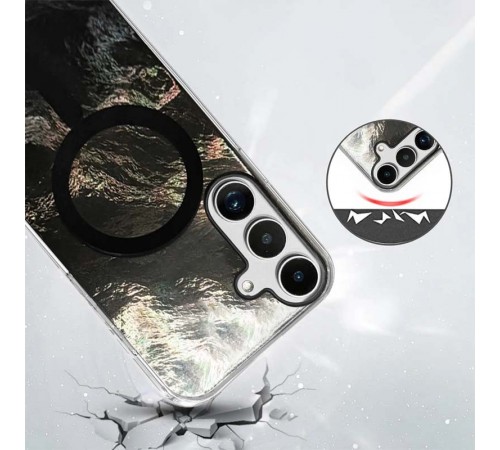 Чохол TPU Shiny Mountain (MagFit) для Samsung Galaxy S24+ Black Чохол TPU Shiny Mountain (MagFit) для Samsung Galaxy S24+ Black