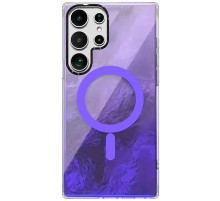 Чохол TPU Shiny Mountain (MagFit) для Samsung Galaxy S25 Ultra Purple