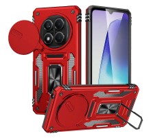Ударостійкий чохол Camshield Army Ring для Xiaomi Redmi Note 14 Pro 4G/5G / Poco X7 Червоний / Red