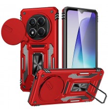 Ударостійкий чохол Camshield Army Ring для Xiaomi Redmi Note 14 Pro 4G/5G / Poco X7 Червоний / Red