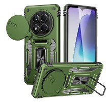 Ударостійкий чохол Camshield Army Ring для Xiaomi Redmi Note 14 Pro 4G/5G / Poco X7 Оливковий / Army Green