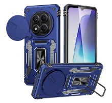 Ударостійкий чохол Camshield Army Ring для Xiaomi Redmi Note 14 Pro 4G/5G / Poco X7 Синій / Navy