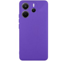 Чохол Silicone Cover Lakshmi Full Camera (AAA) для Xiaomi Redmi Note 14 4G (Europe version) Фіолетовий / Amethyst