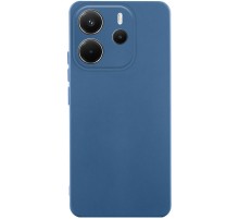 Чохол Silicone Cover Lakshmi Full Camera (AAA) для Xiaomi Redmi Note 14 4G (Europe version) Синій / Denim Blue
