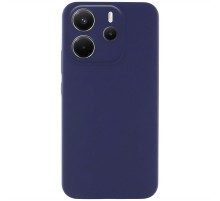 Чохол Silicone Cover Lakshmi Full Camera (AAA) для Xiaomi Redmi Note 14 4G (Europe version) Темно-синій / Midnight blue