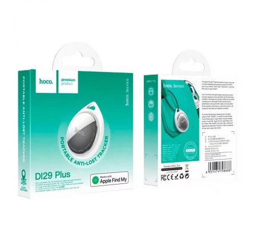 Трекер Hoco DI29 Plus portable anti-lost tracker White Трекер Hoco DI29 Plus portable anti-lost tracker White
