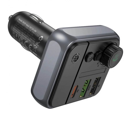 АЗП FM модулятор Borofone BC50 Ascenso PD20W+QC3.0 18W (2USB-A/1C) АЗП FM модулятор Borofone BC50 Ascenso PD20W+QC3.0 18W (2USB-A/1C)