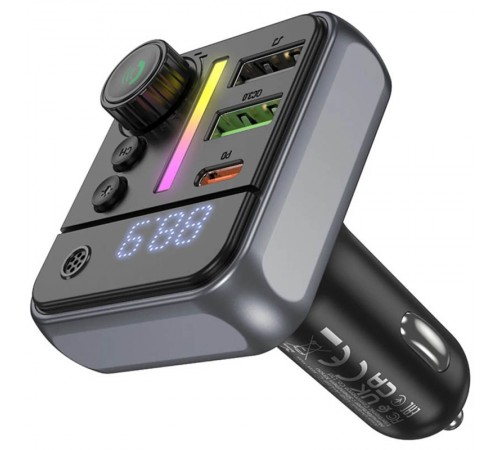 АЗП FM модулятор Borofone BC50 Ascenso PD20W+QC3.0 18W (2USB-A/1C) АЗП FM модулятор Borofone BC50 Ascenso PD20W+QC3.0 18W (2USB-A/1C)