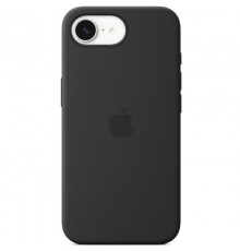 Чохол Silicone case (AAA) with Magsafe для Apple iPhone 16e (6.1") Black
