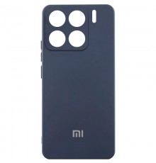 Чохол Silicone Cover Lakshmi Full Camera (AA) with logo для Xiaomi 15 Синій / Midnight blue