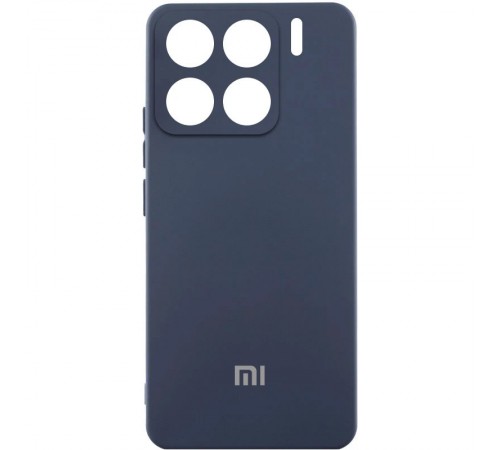 Чохол Silicone Cover Lakshmi Full Camera (AA) with logo для Xiaomi 15 Синій / Midnight blue Чохол Silicone Cover Lakshmi Full Camera (AA) with logo для Xiaomi 15 Синій / Midnight blue