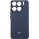 Чохол Silicone Cover Lakshmi Full Camera (AA) with logo для Xiaomi 15 Синій / Midnight blue