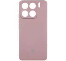 Чохол Silicone Cover Lakshmi Full Camera (AA) with logo для Xiaomi 15 Pro Рожевий / Pink Sand