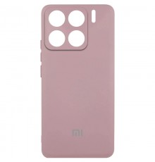 Чохол Silicone Cover Lakshmi Full Camera (AA) with logo для Xiaomi 15 Pro Рожевий / Pink Sand