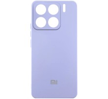 Чохол Silicone Cover Lakshmi Full Camera (AA) with logo для Xiaomi 15 Pro Бузковий / Dasheen