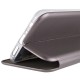 Шкіряний чохол-книжка Classy для Motorola Moto G55 5G Сірий