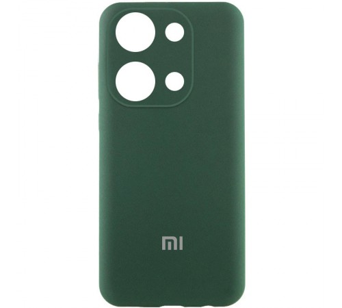 Чохол Silicone Cover Lakshmi Full Camera (AA) with logo для Xiaomi Poco X6 Pro Зелений / Dark green Чохол Silicone Cover Lakshmi Full Camera (AA) with logo для Xiaomi Poco X6 Pro Зелений / Dark green