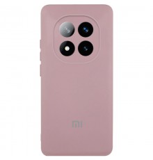 Чохол Silicone Cover Lakshmi Full Camera (AA) with logo для Xiaomi Poco X7 Рожевий / Pink Sand