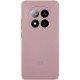 Чохол Silicone Cover Lakshmi Full Camera (AA) with logo для Xiaomi Poco X7 Рожевий / Pink Sand