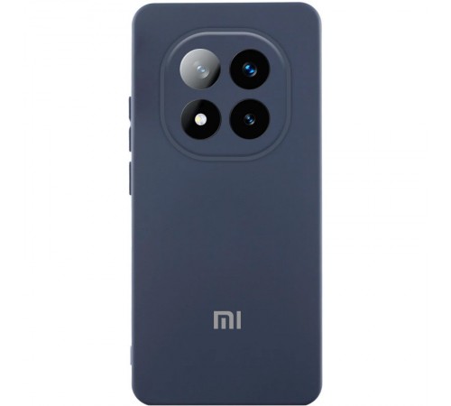 Чохол Silicone Cover Lakshmi Full Camera (AA) with logo для Xiaomi Poco X7 Синій / Midnight Blue Чохол Silicone Cover Lakshmi Full Camera (AA) with logo для Xiaomi Poco X7 Синій / Midnight Blue