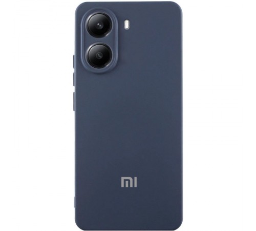 Чохол Silicone Cover Lakshmi Full Camera (AA) with logo для Xiaomi Poco X7 Pro Синій / Midnight Blue Чохол Silicone Cover Lakshmi Full Camera (AA) with logo для Xiaomi Poco X7 Pro Синій / Midnight Blue