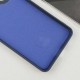 Чохол Silicone Cover Lakshmi Full Camera (AA) with logo для Xiaomi Poco X7 Pro Синій / Midnight Blue