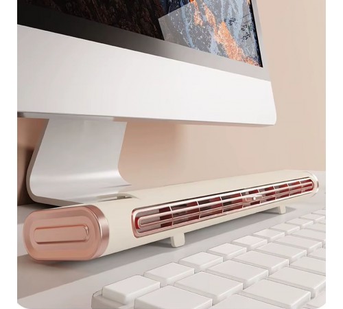 Настільний вентилятор F3 Tower Fan 3 speeds with battery 1200 mAh Biege Настільний вентилятор F3 Tower Fan 3 speeds with battery 1200 mAh Biege
