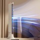 Настільний вентилятор F3 Tower Fan 3 speeds with battery 1200 mAh Biege