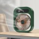 Настільний вентилятор Q8 з водяним охолодженням 1200 mAh Green