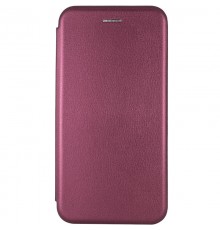 Шкіряний чохол-книжка Classy для Motorola Moto G05 / E15 Бордовий